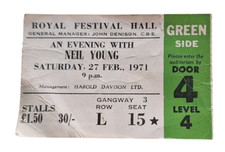 Neil young 1971 for sale  GLASGOW