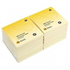 Usado, 12x MARBIG autoadesivo adesivo notas removíveis 75x75mm almofada amarela gravável 1810305 comprar usado  Enviando para Brazil