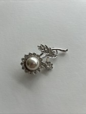Pearl brooch for sale  LEEDS