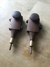 Vintage wooden brass for sale  BELPER