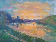 Intéressante peinture huile d'occasion  Bollwiller