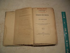 antique book state papers and publick documents of the U.S.1809-11 printed 1815 segunda mano  Embacar hacia Mexico