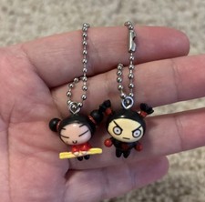 Mini chaveiros vintage Pucca & Garu – 2x figuras retrô raras para colecionadores comprar usado  Enviando para Brazil