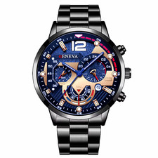 Montre homme acier d'occasion  Saint-Michel-sur-Orge