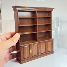 Armário de biblioteca em miniatura de madeira para casa de bonecas artesanal escala 1:12 AB07, usado comprar usado Armário de biblioteca em miniatura de madeira para casa de bonecas artesanal escala 1:12 AB07, usado comprar usado  Enviando para Brazil