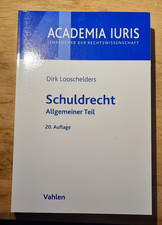 Schuldrecht allgemeiner teil gebraucht kaufen  Hamburg
