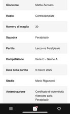 Maglia calcio matchwear usato  Bologna