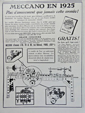Publicité presse 1925 d'occasion  Compiègne