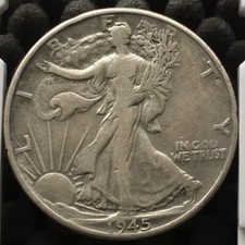 Meio dólar americano 1945 Walking Liberty km142 comprar usado  Enviando para Brazil