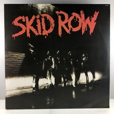 Skid Row S/T Lp Vinyl Brazil 1989 W/ Insert Atlantic VG+/VG+ Rare, usado comprar usado  Brasil 