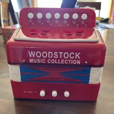 Acordeão Woodstock Coleção de Música Brinquedo Infantil Iniciante 7 Teclas Funciona Ótimo comprar usado  Enviando para Brazil