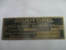 Typenschild pel ldtimer gebraucht kaufen  Deutschland