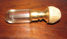 Antigo frasco de perfume Spritz atomizador de vidro tamanho palma portátil INCOMUM!, usado comprar usado  Enviando para Brazil
