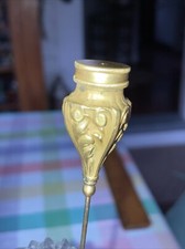 Grampo de chapéu antigo para costureira vaidade com agulhas de latão originais comprar usado  Enviando para Brazil