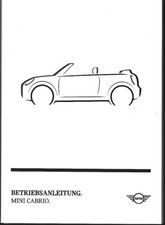 Mini cabrio bedienungsanleitun gebraucht kaufen  Padenstedt