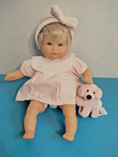 1995 COROLLE BEBE BABY DOLL 12" Limpo, Olhos Sonolentos, Vestido, Fralda, Brinquedo para Cachorro comprar usado  Enviando para Brazil
