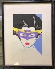 Patrick nagel mask for sale  Colebrook