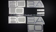 Emblemas de barco Robalo 32,5" + Entrega GRÁTIS RÁPIDA DHLL Express - Conjunto de adesivos comprar usado  Enviando para Brazil