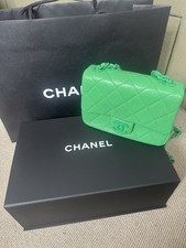 Chanel cavier green for sale  KINGS LANGLEY