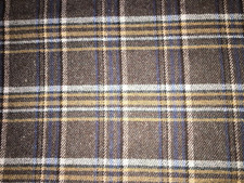Tissu vintage tartan d'occasion  Briare