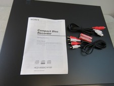 Sony rcd w100 for sale  SHEFFIELD