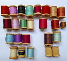 Vintage wooden spools for sale  Urbandale