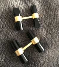 Abotoaduras masculinas de prata esterlina 925 folheadas a ouro pedra preciosa ônix preto natural, usado comprar usado Abotoaduras masculinas de prata esterlina 925 folheadas a ouro pedra preciosa ônix preto natural, usado comprar usado  Enviando para Brazil