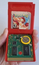 Pokemon Red Nintendo Game Boy NTSC EUA Genuína Nova Bateria Retro Color Advance  comprar usado  Enviando para Brazil