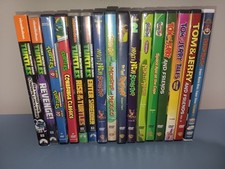 16 DVD Kids Lot TMNT, Scooby-Doo, Tom & Jerry, Super Mario Bros Nickelodeon comprar usado  Enviando para Brazil
