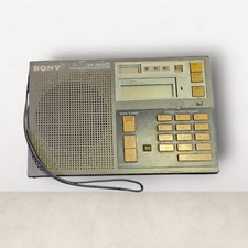Receptor digital RareSony ICF-7600D rádio de ondas curtas FM AM SW LW SSB Japão comprar usado  Enviando para Brazil