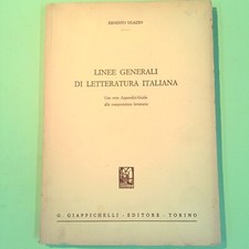 Linee generali letteratura usato  Comiso