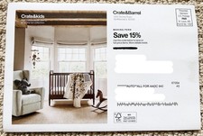Crate barrel coupon for sale  Anaheim
