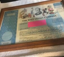 disney stock certificate for sale  Arroyo Grande