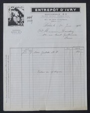 Facture paris 1928 d'occasion  Nantes-