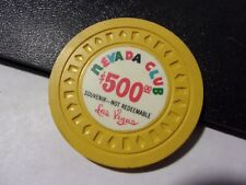 poker chip 500 chips for sale  Cameron