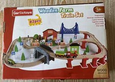 Pcs wooden train for sale  Wilmette