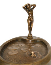 Jugendstil bronze schale gebraucht kaufen  Berlin