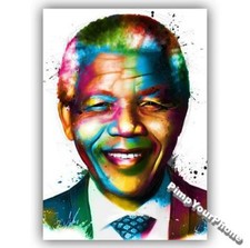 Nelson mandela poster for sale  MANCHESTER