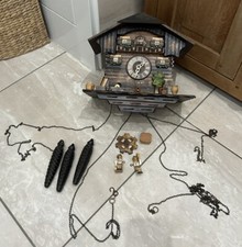 antique cuckoo clock usato  Spedire a Italy