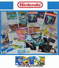 Nintendo Wii Gamecube Manual de instrucciones Libro Estuche Caja Arte Cubierta Inserto Solo segunda mano  Embacar hacia Mexico