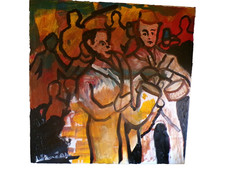 Huile toile 50x50 d'occasion Huile toile 50x50 d'occasion  Toulon-