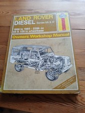 Haynes landrover manual for sale  BETCHWORTH