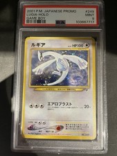 Pokemon PSA japonês 9 Lugia Promo Game Boy Holo #249 2001 Estado perfeito comprar usado  Enviando para Brazil