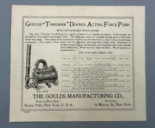 Antique goulds thresher for sale  Minneapolis