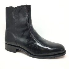 NOVO Sapato Social Masculino Florsheim Duke Ankle Boots Tamanho 9.5 3E Beatle Couro Preto, usado comprar usado  Enviando para Brazil
