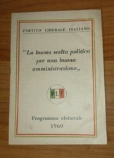Partito liberale italiano usato  Crevalcore