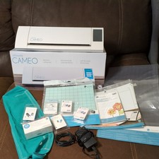 Usado, Silhouette Cameo 1 máquina de corte eletrônica original com extras/esteira  comprar usado  Enviando para Brazil