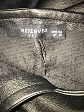 Reserved eco leather dress size L, używany na sprzedaż  PL