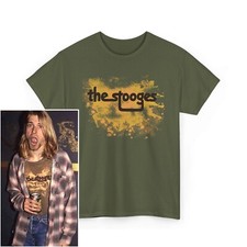 Camiseta The Stooges (usada por Kurt Cobain / Nirvana) comprar usado  Enviando para Brazil