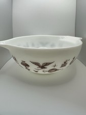 Vintage PYREX 'EARLY AMERICAN' 2,5 QT. Tigela de Mistura Cinderella Nesting #443 comprar usado Vintage PYREX 'EARLY AMERICAN' 2,5 QT. Tigela de Mistura Cinderella Nesting #443 comprar usado  Enviando para Brazil
